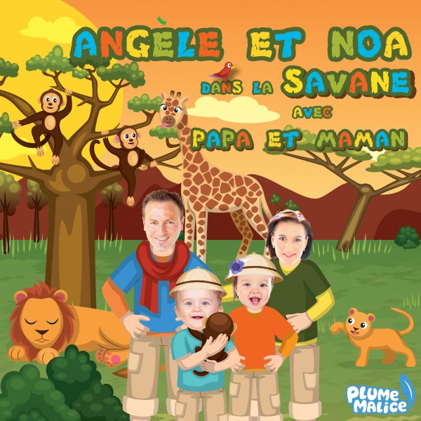 La savane version famille 4 personnages