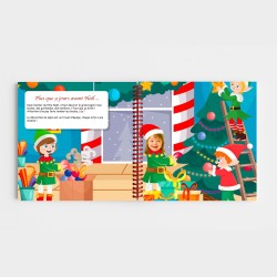 Livre enfant personnalisé Noël chez les lutins | Avec Photo et Prénom