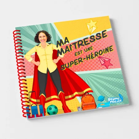Cadeau maîtresse | Livre personnalisé adulte Super Maîtresse
