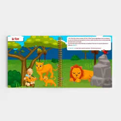 Livre enfant personnalisé La savane | Avec Photo et Prénom