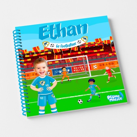 Livre personnalisé foot pour enfant | Avec Photo et Prénom