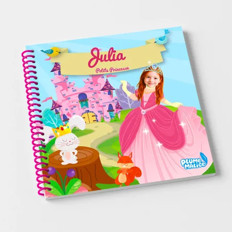 Livre enfant personnalisé Petite Princesse | Avec Photo et Prénom