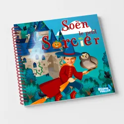 Livre enfant personnalisé Petit sorcier | Avec Photo et Prénom