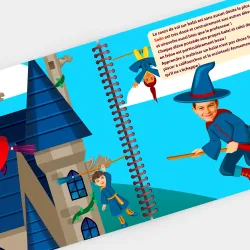 Livre enfant personnalisé Petit sorcier | Avec Photo et Prénom