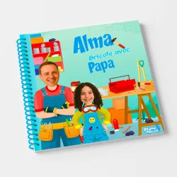Livre personnalisé famille Bricolage | Avec Photos et Prénom
