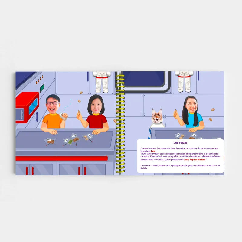 Outer Space Family Edition | Personalised Book with Your Pet | Plume Malice