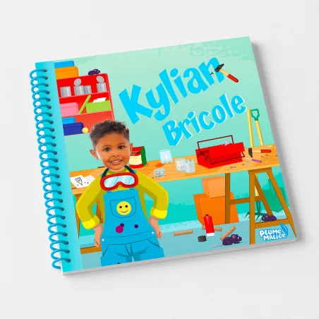 Livre enfant personnalisé Bricolage | Avec Photo et Prénom