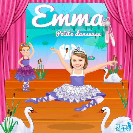 Little Ballerina – Personalised Dance Book with Your Child's Photo | Plume Malice