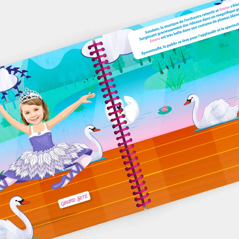 Little Ballerina – Personalised Dance Book with Your Child's Photo | Plume Malice
