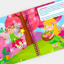 Livre enfant personnalisé Les fées des 4 saisons | Avec Photo et Prénom