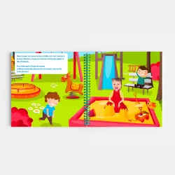 Livre enfant personnalisé Au parc | Avec Photo et Prénom