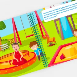 Livre enfant personnalisé Au parc | Avec Photo et Prénom