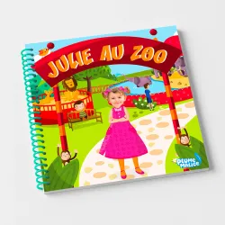 Livre personnalisé au Zoo pour enfant | Avec Photo et Prénom