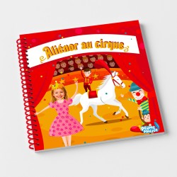 Livre personnalisé au Cirque pour enfant | Avec Photo et Prénom