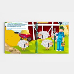 Livre personnalisé Animaux de la Ferme pour enfant | Avec Photo et Prénom