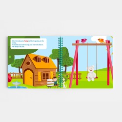 Personalized Park Book for Kids with Stuffed Animal Photo