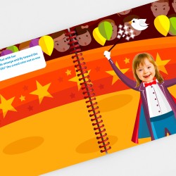 Personalised Circus Book with Photo and First Name | Plume Malice