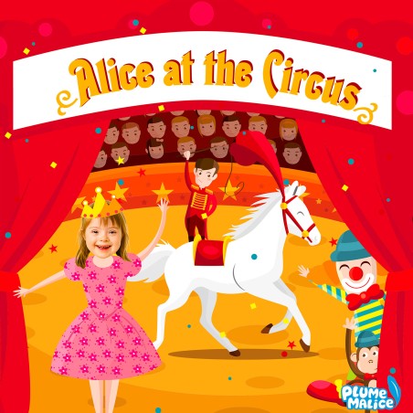 Personalized Circus Book for Kids | With Photo and First Name