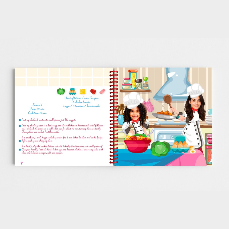 My Recipe Book – Personalised Cooking Book | Plume Malice