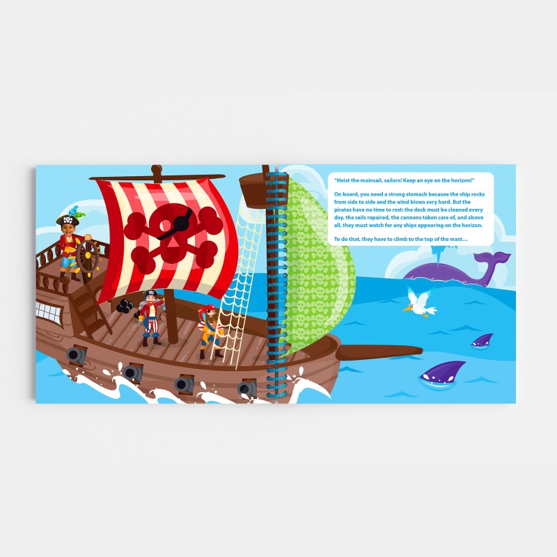 The Pirates – Personalised Pirate Book with Their Photo | Plume Malice