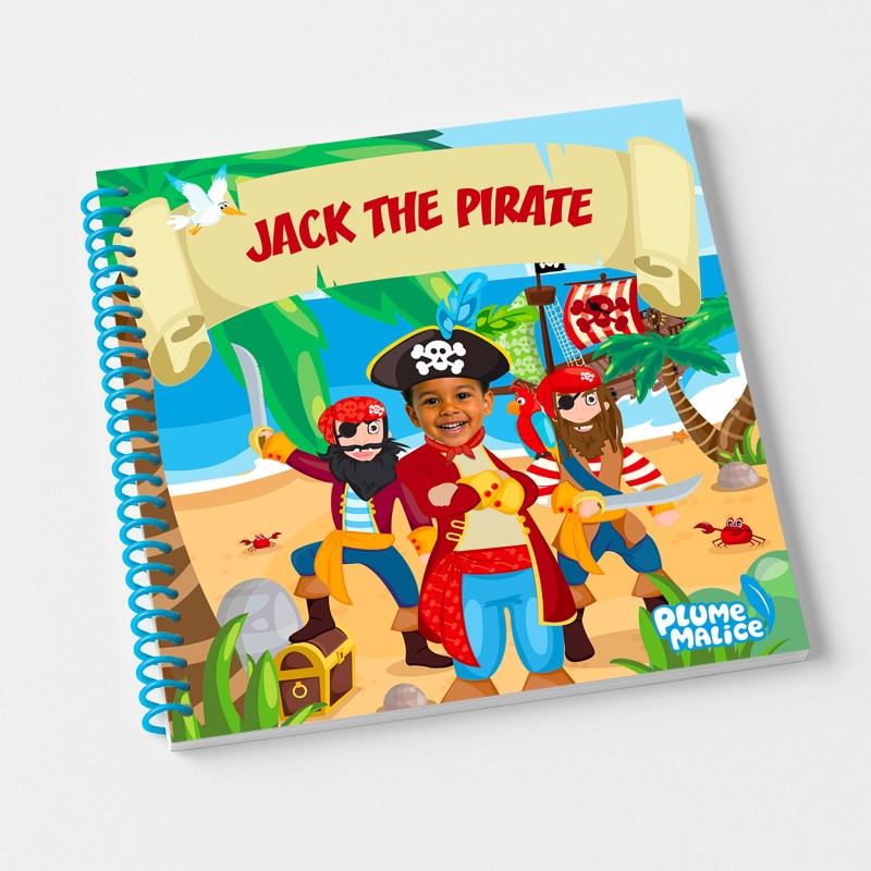 The Pirates – Personalised Pirate Book with Their Photo | Plume Malice