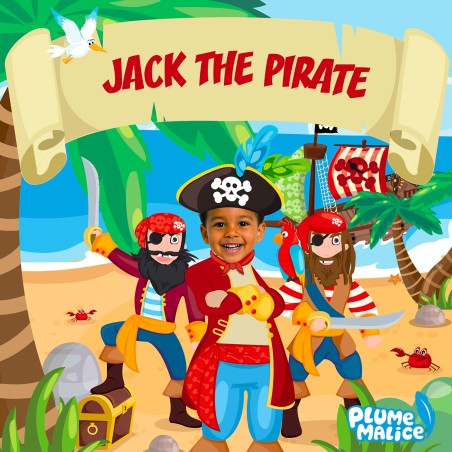 Personalized Pirate Kids Book | With Photo and First Name