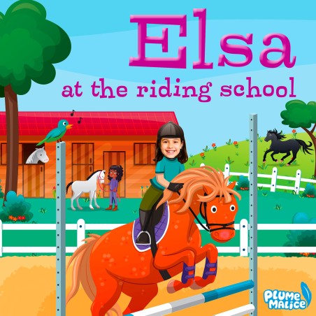 Personalized Horse Riding Kids Book | With Photo and First Name