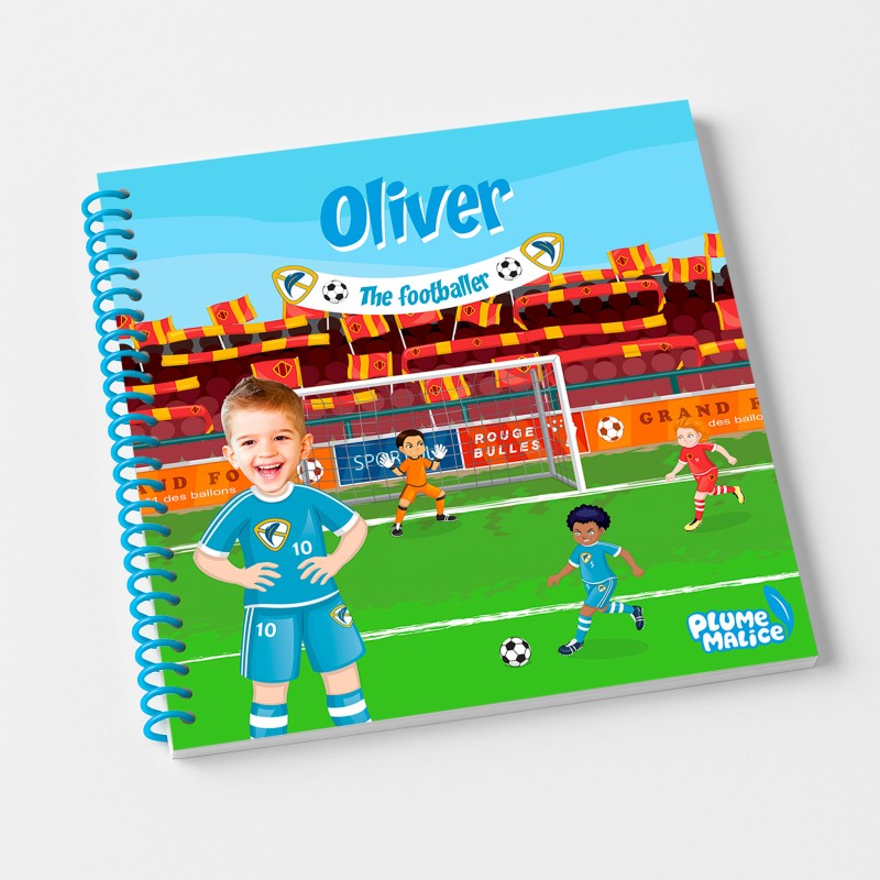 Personalised Football Book with Photo – Plume Malice