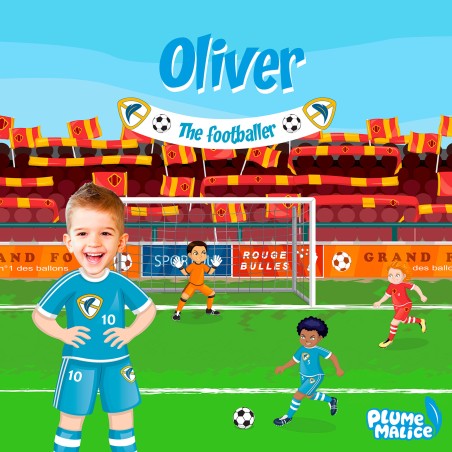 Personalized Soccer Book for Kids | With Photo and First Name
