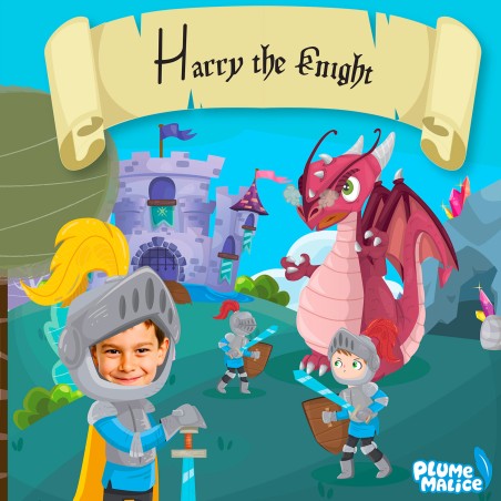 Personalized Knight Kids Book | With Photo and First Name