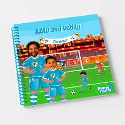 Personalised Football Book with Photos – Family Football Edition | Plume Malice