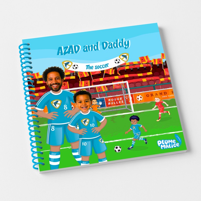 Personalised Football Book with Photos – Family Football Edition | Plume Malice
