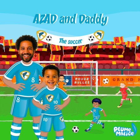 Personalized Soccer Family Edition Book | With Photos and First Names