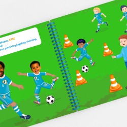Personalised Football Book with Photos – Family Football Edition | Plume Malice