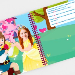 Personalized Little Princess Kids Book | With Photo and First Name