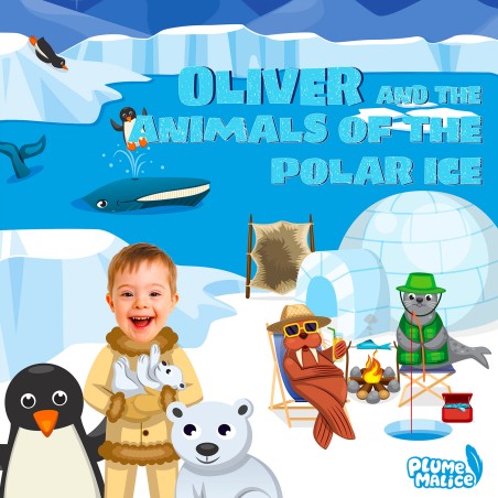 Personalized Arctic Kids Book | With Photo and First Name