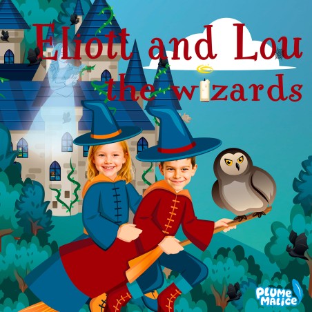 Personalized Family Little Wizards Book | With Photos and First Names