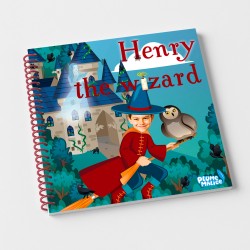 Personalised Wizard Book with Photo and First Name | Plume Malice