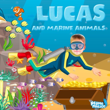 Personalized Little Diver Kids Book | With Photo and First Name