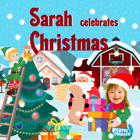 Personalized Christmas with the Elves Kids Book | With Photo and First Name