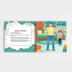Personalised Super Dad Book with Photo | Plume Malice