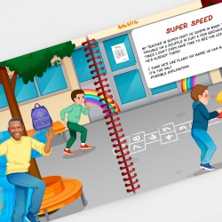 Personalised Superhero Book for His Teacher | Plume Malice