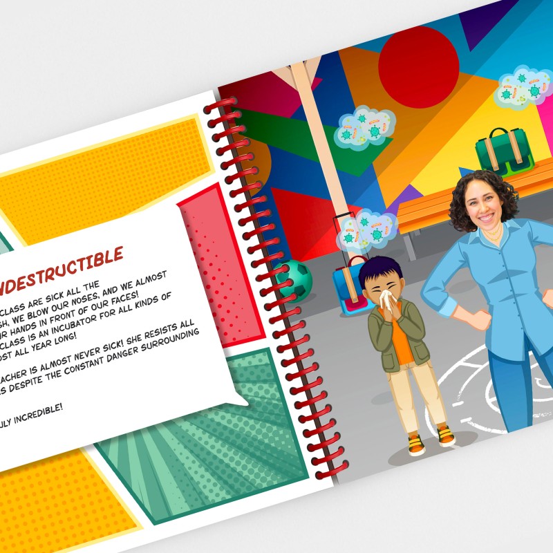 Personalised Teacher Book – End of Year Gift | Plume Malice