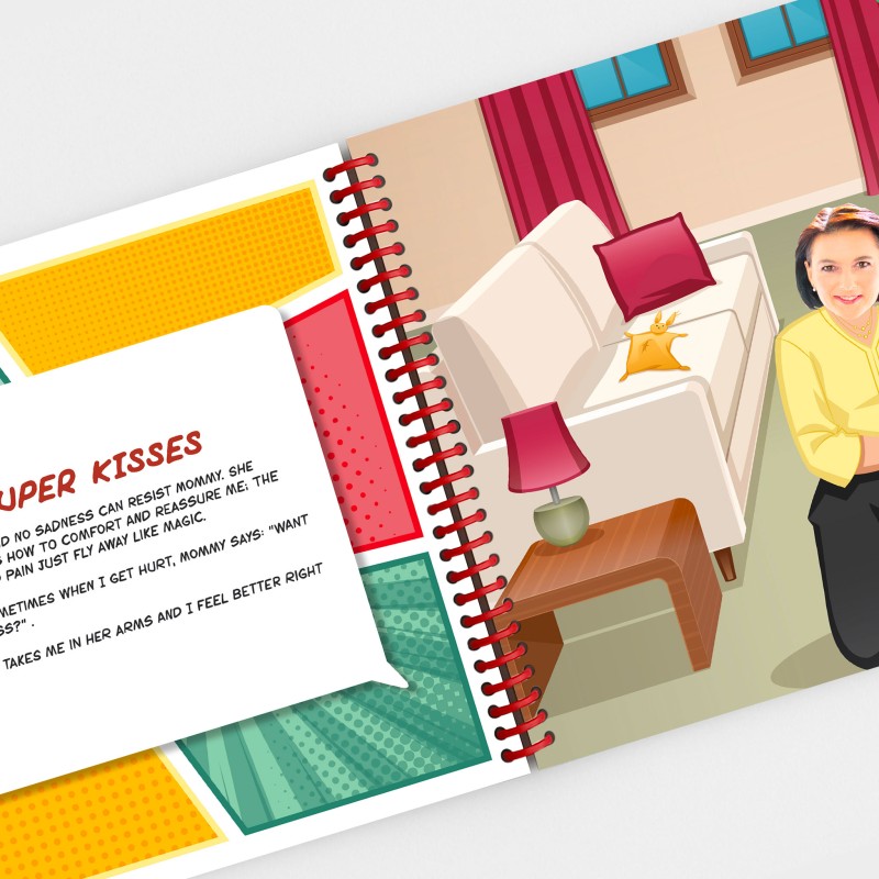 Personalised Super Mum Book with Photo | Plume Malice