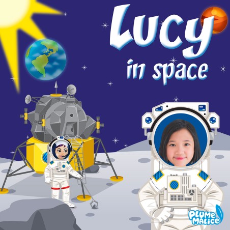 Personalized Outer Space Kids Book | With Photo and First Name