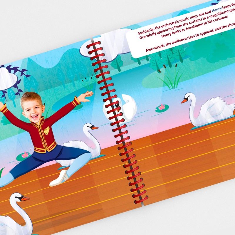 Personalized Star Dancer Book | Dance Boy | With Photo and First Name