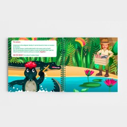 Personalized Jungle Kids Book | With Photo and First Name