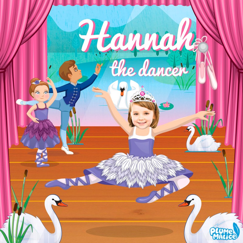 Little Ballerina – Personalised Dance Book with Your Child's Photo | Plume Malice