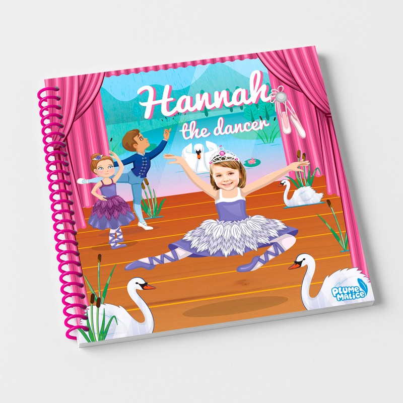Little Ballerina – Personalised Dance Book with Your Child's Photo | Plume Malice