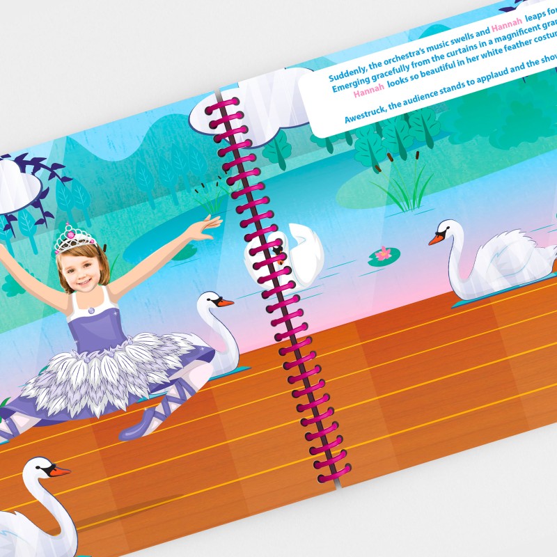 Little Ballerina – Personalised Dance Book with Your Child's Photo | Plume Malice